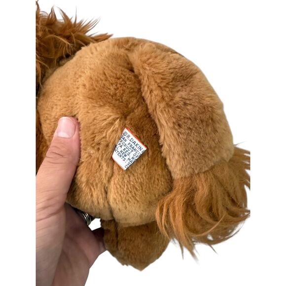 Vintage 1982 LUDICROUS LION plush stuffed animal lion doll 12 " toy Dakin & Co - Picture 3 of 5